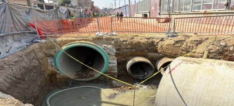Conagua realiza obras para prevenir inundaciones en Iztapalapa, La Paz y Neza