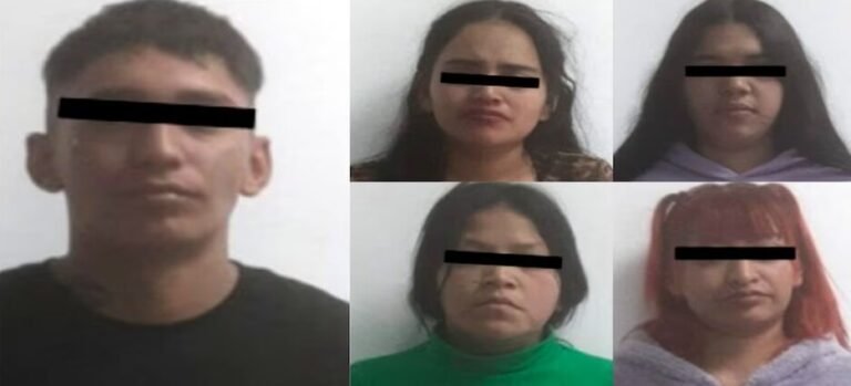 Detienen a 5 extorsionadores tras operativo de rescate en un bar de Neza